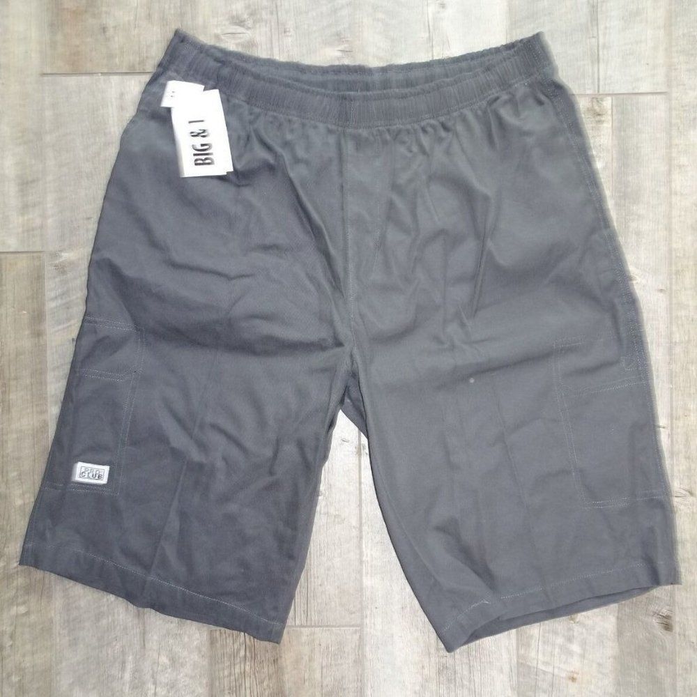 New Pro Club Cotton Shorts w/ One Side Pocket Gray